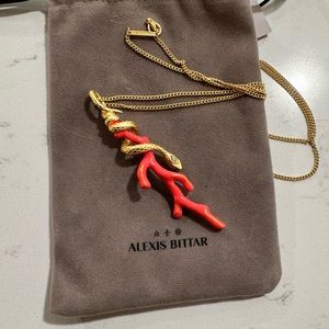 Alexis Bittar sea snake necklace